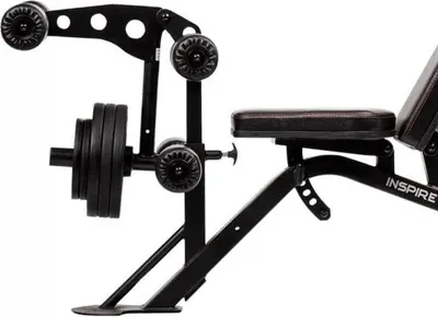 Produktbild von Inspire Leg Extension / Leg Curl Aufsatz, Schwarz