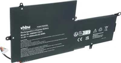 Produktbild von vhbw Akku kompatibel mit HP Spectre x360 13-4102TU, x360 13-4103nf, x360 13-4102no(P1Q60EA) Notebook (4900 mAh, 11,4 V, Li-Polymer)