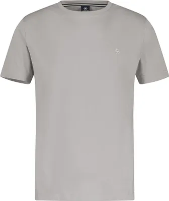 Produktbild von LERROS Kurzarm T-Shirt mit O-Ausschnitt und Logostickerei, gerader Schnitt