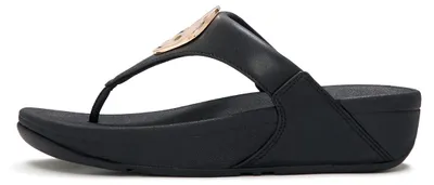 Produktbild von FitFlop Lulu Zehenstegsandalen SCHWARZ 41