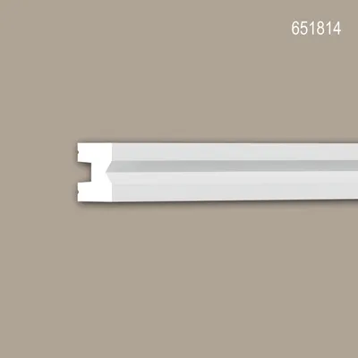 Produktbild von Profhome 651814 Wandleiste Friesleiste Zierleiste Stuckleiste 2 m