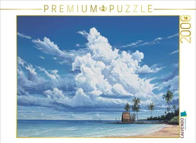 Produktbild von CALVENDO Puzzle Paradies 2000 Teile Puzzle quer | 2000 Teile Lege-Größe 90x67cm Foto-Puzzle für glückliche Stunden