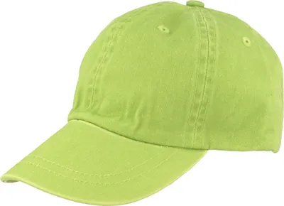 Kinder Baseball Cap aus 100% Baumwolle von Hut-Breiter in gelb