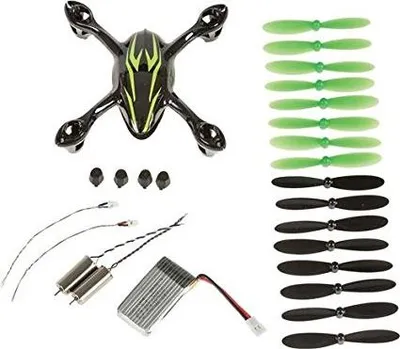Obrázok produktu pre Hubsan X4 H107C Quadcopper Black/Green Crash Pack