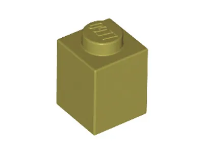 Produktbild von 250 Stück Lego, Teile Nr. 3005 in Olivgrün (Olive Green)