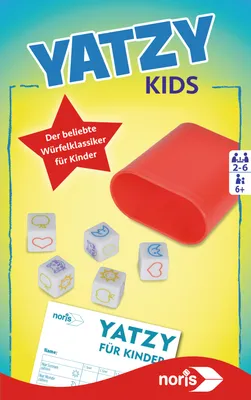 Produktbild von Noris Spiele YATZY für Kinder - Mitbringspiel; 606094223