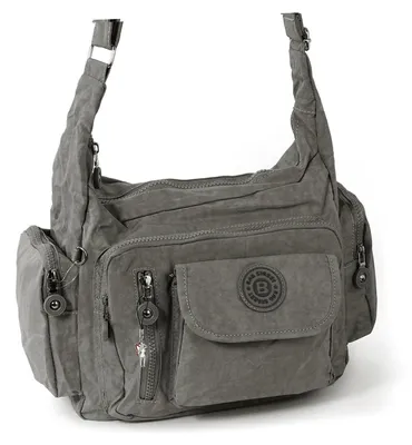 Immagine prodotto di Borsa Street nylon borsa donna grigio 30x15x22 D2OTJ204K
