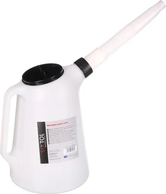 Imagen del producto de Recipiente de plástico para líquidos, ideal para uso industrial. Cánister de 5 litros