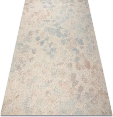 Produktbild von FLUX 461.60.AE990 Wollteppich OSTA - Abstraktion, Strukturell, Loft creme / blau beige 240x340 cm