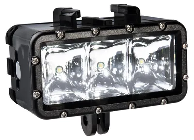 Produktbild von Bresser Action Cam LED Leuchte wasserdicht bis 30 m mit 360 lm