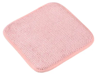 Produktbild von Abtropfmatte - Saugfähige Geschirr-Trockenmatte - Küchenzubehör - 20 x 20 cm Rosa