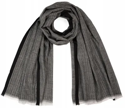 Image de Écharpe Szaleo Altro Noir Classique Uni