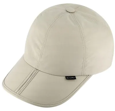 Balke faltbare Outdoor Baseball Cap Sympatex und UV-Schutz 50+ in beige