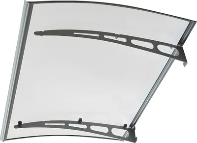 Produktbild von NEONA einfaches Aluminium-Vordach - 150*90*15 cm