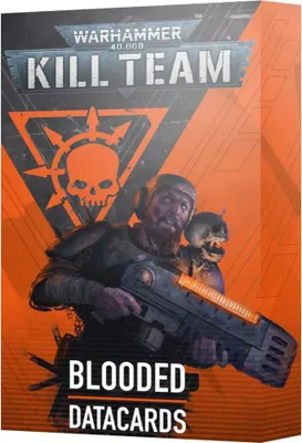 Produktbild von Warhammer 40.000 Kill Team Blooded Datacards Englisch