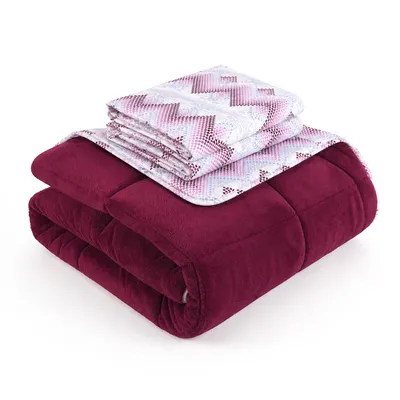 Produktbild von Einzel - Kids Luxury Wellsoft Steppdecke, doppelseitig mit Kopfkissenbezug, 135 x 200 cm Steppdecke