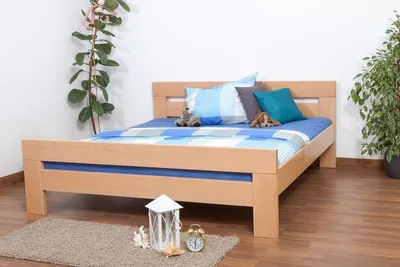 Produktbild von Buche Bettgestell 180 x 200 cm Natur