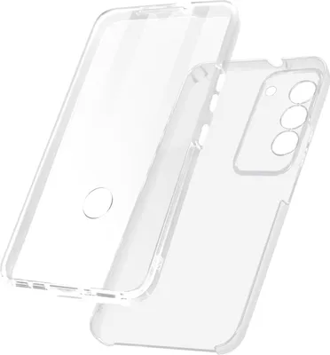 Produktbild von Avizar, 360° Rundum-Schutzhülle (Vorder- und Rückseite) für Samsung Galaxy S23, Transparent