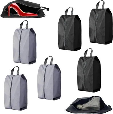 Produktbild von Schuiktaschen 39,2 x 19 x 15 cm, 6er Pack, mit Reißverschluss, wasserdicht, für Reisen