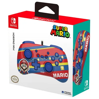 Produktbild von Hori HORIPAD Mini, Gamepad, Nintendo Switch, D-Pad, Home button, Analog / Digital, Kabelgebunden, USB