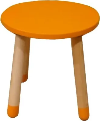 Immagine prodotto di Skye Decor, Orange Chair, sgabello per bambini, 100% legno compensato, arancione, 28 x 28 x 32 cm