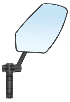 Zdjęcie produktu dla Rowerowe lusterko wsteczne, szerokie, regulowany kąt, rowerowe lusterko wsteczne na kierownicę, rowerowe lusterko boczne, odblaskowe lusterko wsteczne, rowerowe bezpieczne lusterko boczne