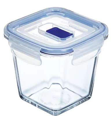 Obrázek produktu pro Čtvercové plastové boxy s víkem, aktivní provedení, objem 75 cl - 6 kusů