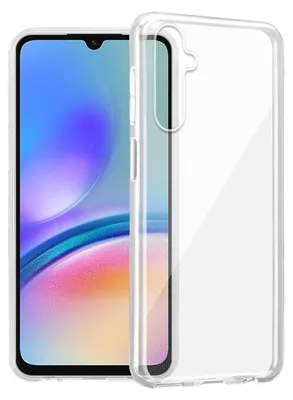 Produktbild von Cadorabo Hülle für Samsung Galaxy A05s in VOLL TRANSPARENT Schutzhülle aus flexiblem TPU Silikon Back Case Cover Etui Handy Hülle