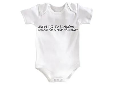Obrázok produktu pre Dojčenské body Som po oteckovi - 86-92