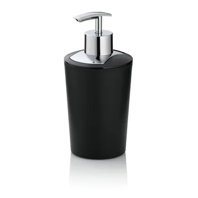 Produktbild von Kela Marta Seifenspender, 0,35 l, Ø 8 x 17 cm, schwarz