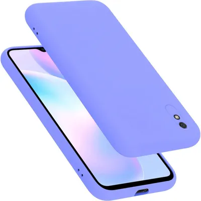 Immagine prodotto di Cadorabo Custodia per Xiaomi RedMi 9A / RedMi 9AT Custodia in silicone per telefoni cellulari Custodia in silicone liquido, resistente ai graffi e antiurto Custodia protettiva per Xiaomi RedMi 9A / RedMi 9AT