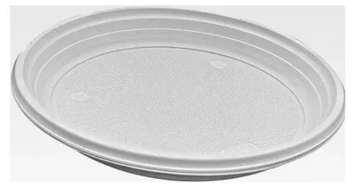 Produktbild von 500 Stück Ungeteilte Menüteller Mehrweg Ø 22 cm