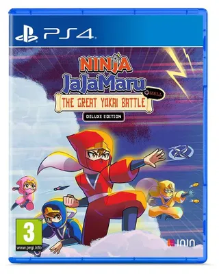 Produktbild von NINJA JajaMaru - The Great Yokai Battle Deluxe Edition PS4