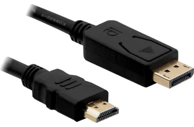 Obrázok produktu pre DeLOCK 82435, 3 m, HDMI, Displayport, Samec, Samec, Priamy