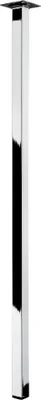 Produktbild von Hettich Möbelfuß / Tischbein chrom 25 x 25 x 800 mm
