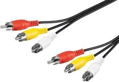 Zdjęcie produktu dla Kabel 3 CINCH - 3 CINCH długość 3m