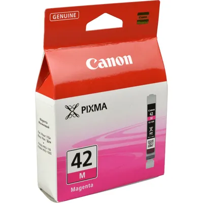 Produktbild von Canon CLI-42M Tinte Magenta, Standardertrag, Foto magenta, Tinte auf Farbstoffbasis, 1 Stück(e), 416 Seiten