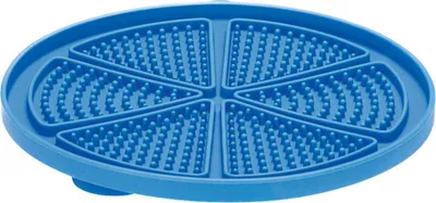 Zdjęcie produktu dla Silikonowa mata do lizania Beeztees „Pizza” – niebieska