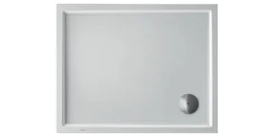 Immagine prodotto di Piatto doccia rettangolare Duravit SLIMLINE STARCK con antiscivolo 1000 x 800 x 50 mm bianco