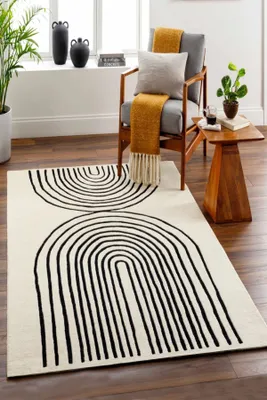 Image de Conceptum Hypnose, Smallpox - Écru, tapis (60 x 100), écru, 100 % POLYESTER, 100 x 200 cm