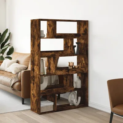 Obrázek produktu pro Rozdělovač místností kouřový dub 100x33x156,5 cm materiál na bázi dřeva 3309496