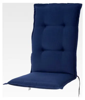 Produktbild von Hochlehner Auflage Florence dunkelblau Sitzpolster 120x50x8 cm
