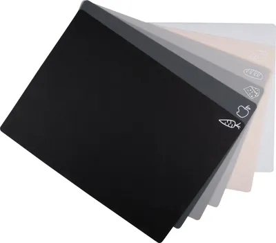Productafbeelding van Veelzijdig set van flexibele snijplanken, 6 stuks, kunststof, keukenspeelgoed