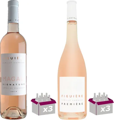 Produktbild von Best Of Provence - Domaine Domaine Figuière "Magalie" x3 & "Première" x3 - Rosé Côtes de Provence 2024 75cl