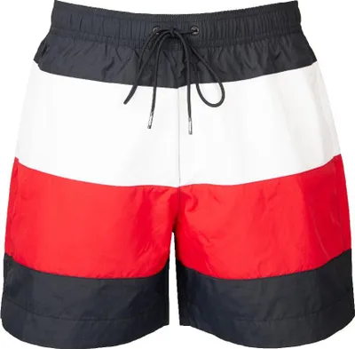 Immagine prodotto di Boxer uomo TOMMY HILFIGER mare o piscina con elastico in vita coulisse esterna tasche laterali e una dietro art UM0UM03263, XXL, Poliestere 100%