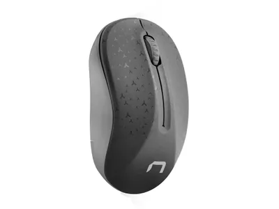 Produktbild von NATEC Toucan, Beidhändig, Optisch, RF Wireless, 1600 DPI, Schwarz, Grau