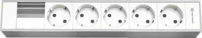 Produktbild von Kindermann Module Panel for 6 Plates - Steckdosengehäuse
