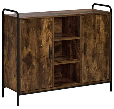 Immagine prodotto di Credenza Rovere Fumo 97 x 33 x 81 cm Legno ingegnerizzato