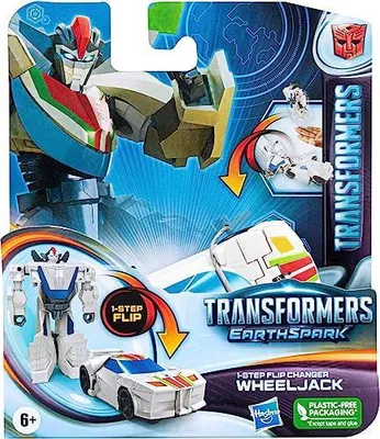 Produktbild von Transformers EarthSpark 1-Step Flip Changer Wheeljack, Spielfigur