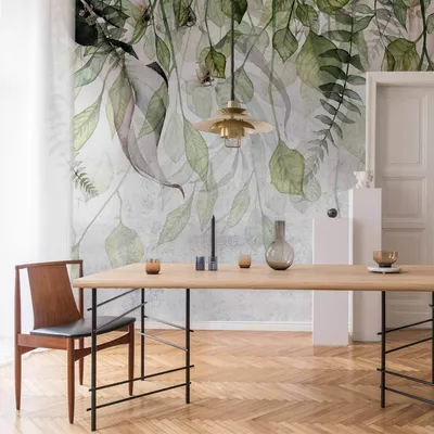 Produktbild von Vlies Fototapete - Carried by the Wind 350x245 cm Blätter b-C-0873-a-a